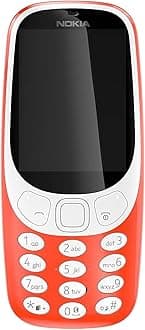 Nokia 3310 UK-SIM Free Feature Phone - Warm Red