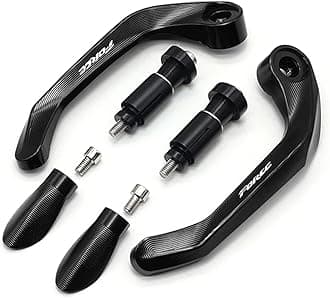 for Yamaha AEROX Force SMAX 155 Fall Protection Device Accessories Universal Motorcycle Scooter 22mm Handlebar End Handguard Bow (Color : Black, Size : Force)