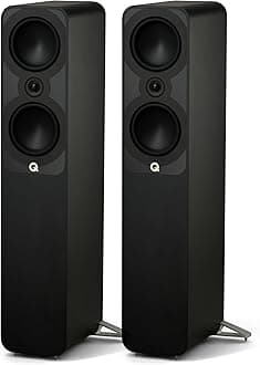 Q Acoustics 5050 Floorstanding Speakers – Satin Black (Pair)