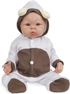 Vollence 19 inch Realistic Real Baby Doll, Lifelike Baby Dolls - Girl