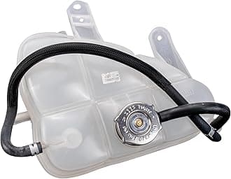 TRQ Radiator Coolant Reservoir Expansion Tank Overflow Bottle Compatible with 2014-2015 Jeep Grand Cherokee CH3014146