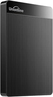 External Hard Drive 500GB Ultra Slim Portable Hard Drive USB 3.0 HDD Storage Compatible for PC,Mac, Laptop, Xbox, Xbox one, PS4(Black)