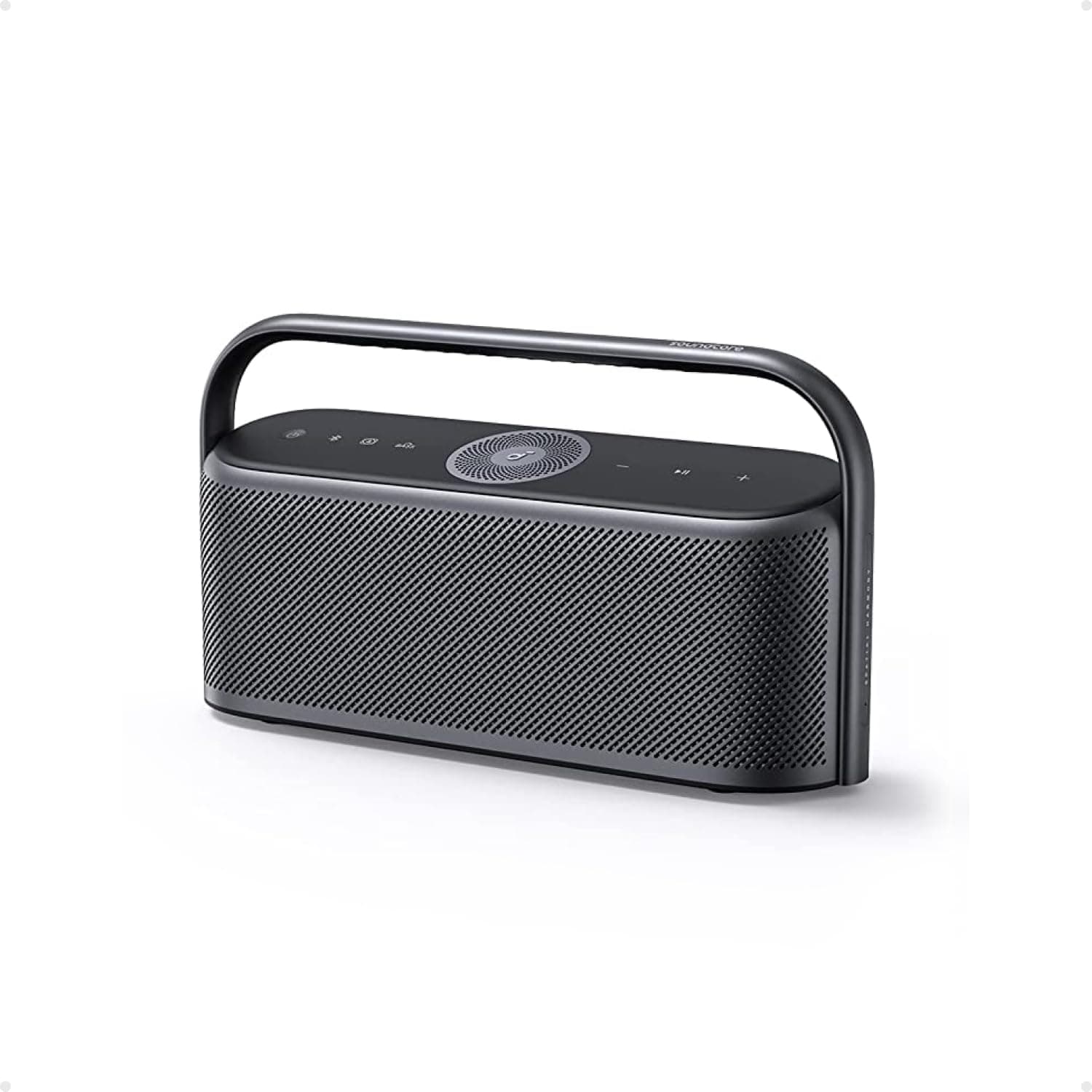 Soundcore Motion X600 Portable Bluetooth Speaker, Hi-Res Spatial Audio with Wireless 50W Sound, IPX7 Waterproof, Pro EQ, AUX-in, Portable Speaker for Home, Office, Backyard and Bathroom Use