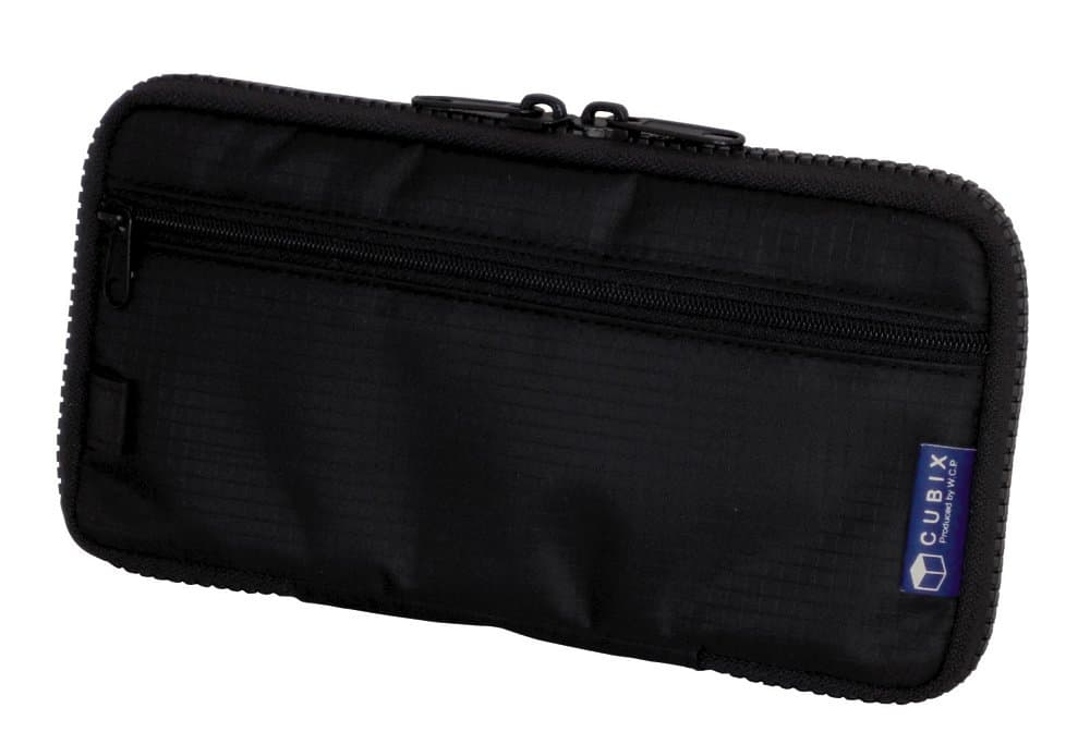 Cubic scan pen case round Zip Black 106157-15