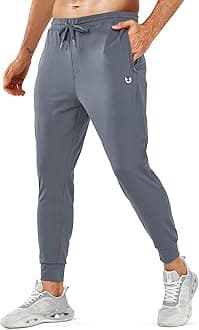 NORTHYARD Men's Joggers Pants with Zipper Pockets Lightweight Sweatpants Athletic Running Workout Track Pants for Men
