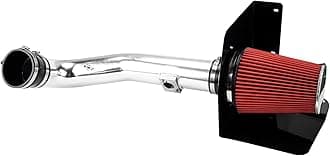 Cold Air Intake Kit with Filter Heat Shield for 2009-2014 Yukon Silverado Sierra 4.8L 5.3L 6.2L V8 (Red)