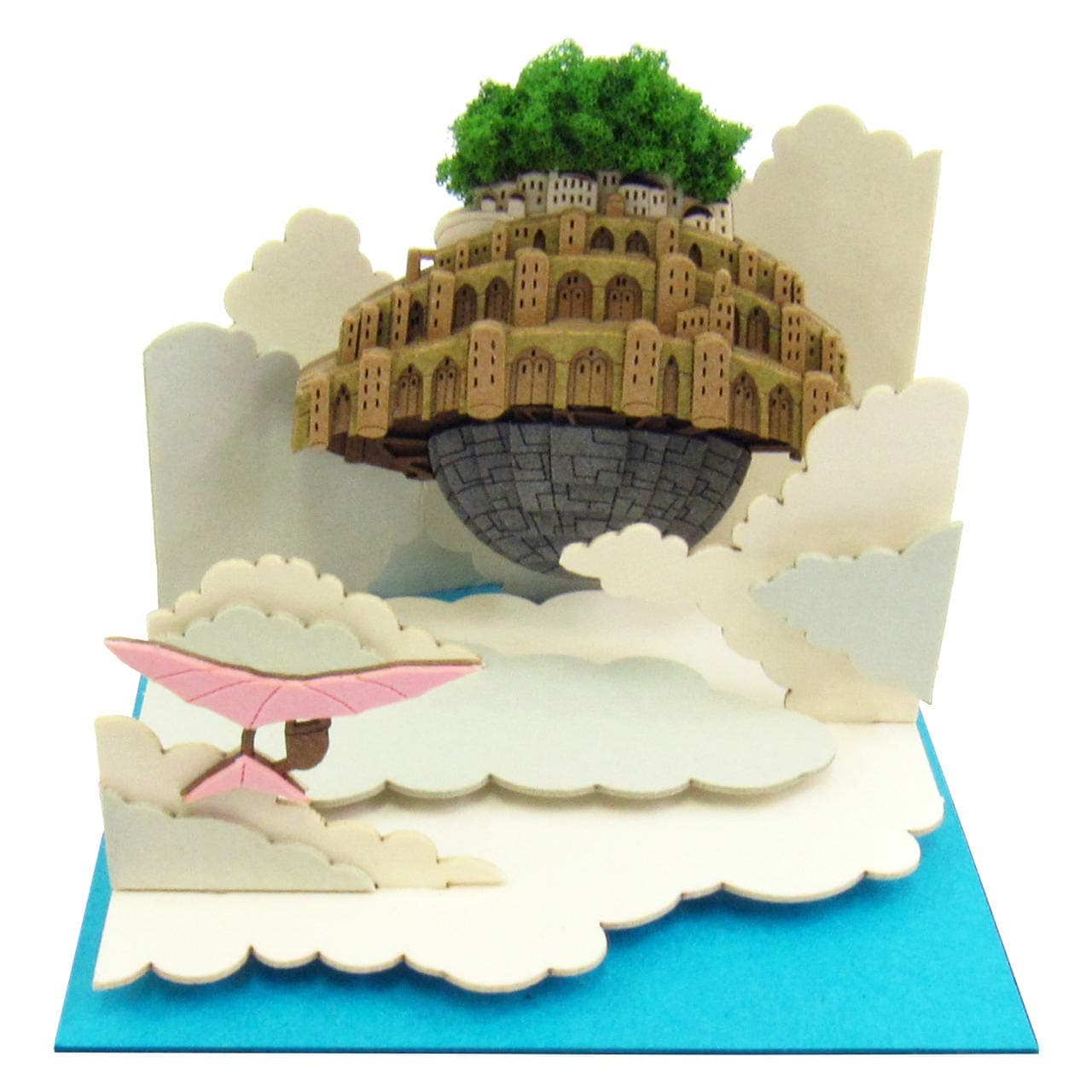 Studio Ghibli mini Laputa: Castle in the Sky floating in the sky Laputa MP07-20 non-scale paper craft