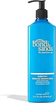 Everyday Gradual Tanning Milk 375ml | Enriched with Vitamin E | Suitable for Sensitive Skin | Vegan + Cruelty Free | 375ml/13.2 FL Oz