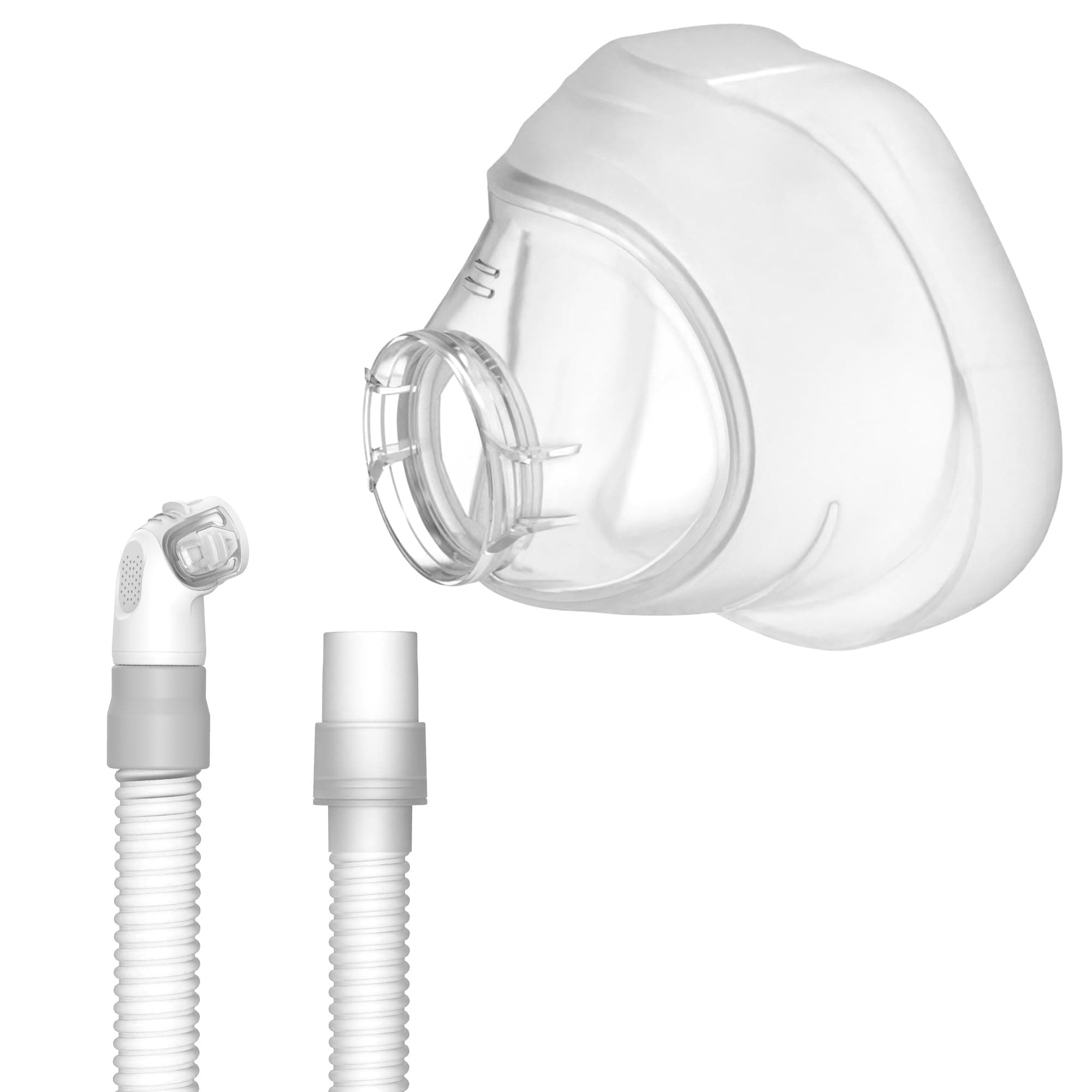 Cushion and Short Hose for N20 Large, Frame is Needed for Connect (NOT INCLUDED), N20 Nasal Cushion with Tube Supplies, Soft and Full Air Seal, MEDICOLOR Supplied