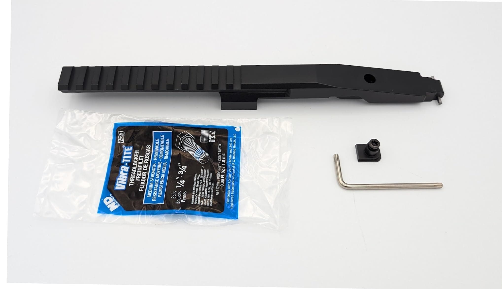 Swedish M38 Optic Rail Base NDT No Drill-Tap Scope Mount Low-Profile Gen 2