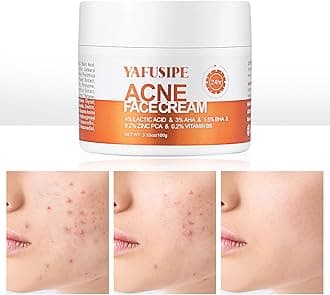 Acne Treatment for Face for Hormonal Cystic Stubborn Acne Cream for Sensitive Skin Teens Adults Women Men Spot Pimple Butt Control Rapid Clearing Breakout Overnight Face Blemish Treatment