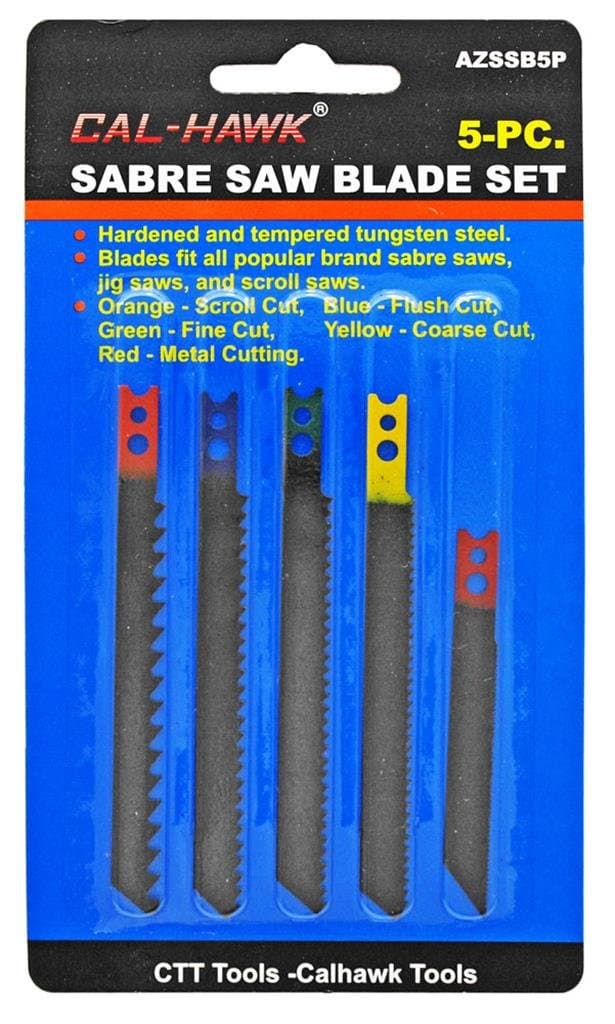 5-pc. Sabre Saw Blade Set