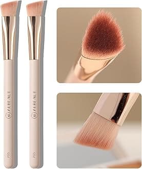 Triangle Under Eye Highlight Brush 2 Pack