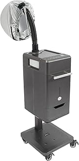 110V 500W Nano Hair Steamer Machine, Professional Micro Mist Salon Hair Processor, Salon Spa Equipment Vertical Nano Hair Steamer for Deep Hair Care Repair, Hair Styling