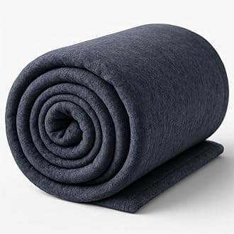 BSB HOME® 300 GSM Special for Heavy Winter Plain Light Weight and Warm Woollen Blanket for Single Bed (152x220 cm, Color-Grey or Charcoal)