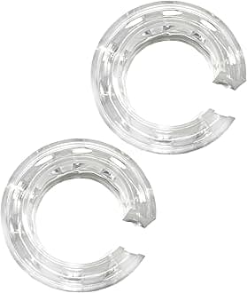 2 PCS Car Shock Absorber, Spring Bumper Rubber Auto Shock Buffer Power Cushion, Universal Automotive Suspension Shock Absorber A/B/C/D/E/F Type Spring Bumpers, Car Accessories (E Type)