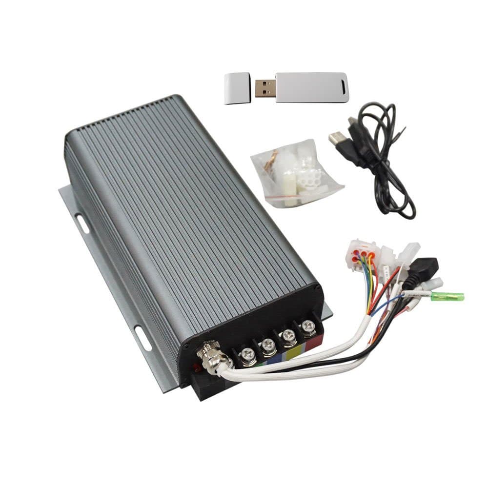 SVMC72150 V1 Controller for 2000W-3000W Electric Bicycle and Scooter Motor Brushless DC Controller with Bluetooth Adapter