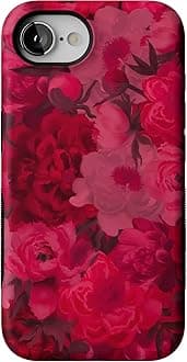 Casely iPhone 16e Case | Romance Novel | Moody Floral | Compatible with MagSafe | Bold Protective Design