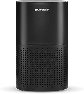 PuroAir HEPA 14 Home Air Purifier Large Room Covers 1.12 m² Air Purifier for Allergies and Pets Catches 99.99% of Pet Smoke, Pollen, Allergens Dust, Fragrances,
