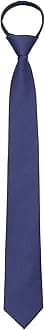 Pre-tied Adjustable Zipper Skinny necktie,2.35inch Clip on Slim Ties for men or boys (1 Pack & 4 Packs for option)