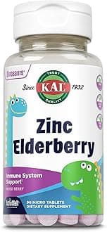 Kid’s Zinc Elderberry Dinosaurs