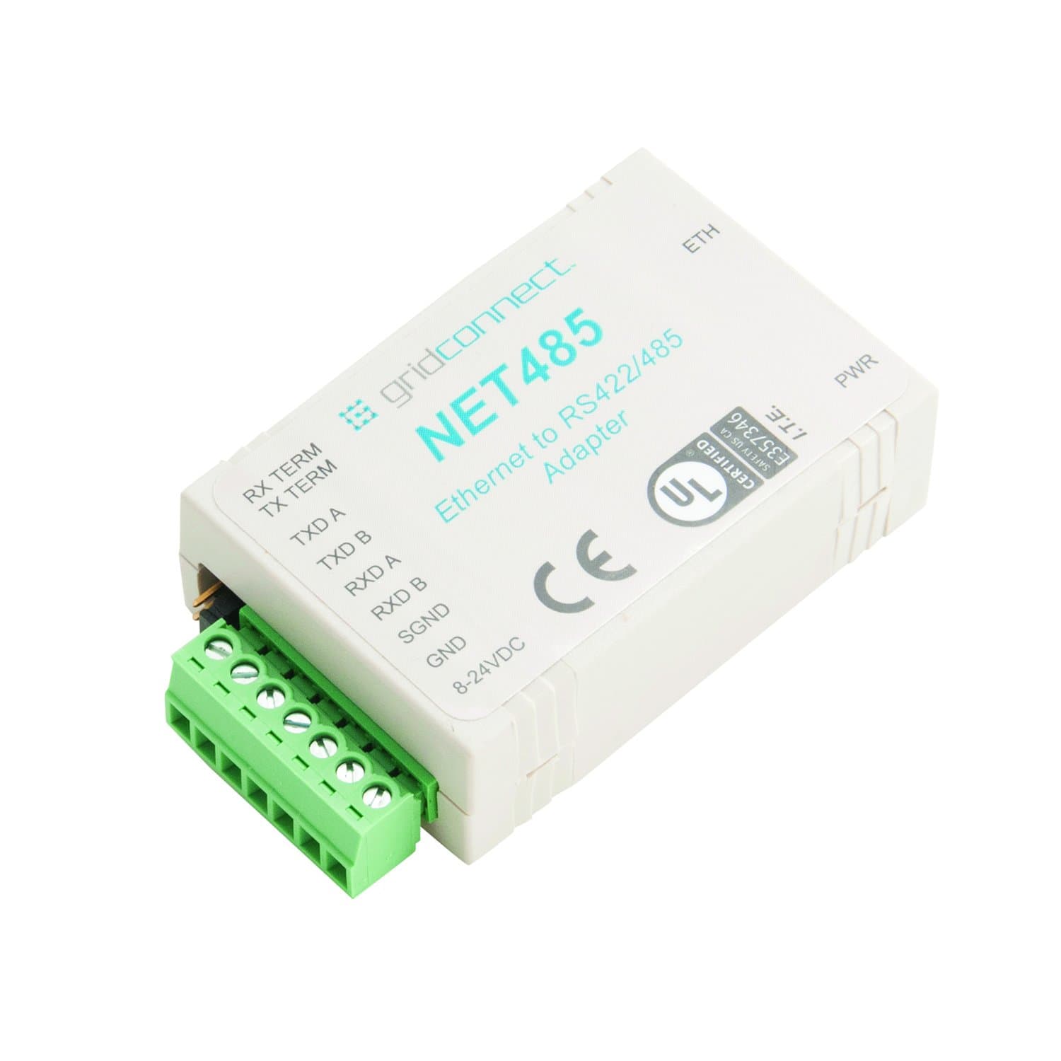 Grid Connect NET485 - RS485 Ethernet Adapter (GC-NET485-01)