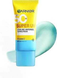 Super UV Cooling Watergel Sunscreen SPF 50 PA++++ | Instant Cooling & 8-hr freshness |Lightweight gel |No white cast |Suitable for oily dry sensitive & combination skin | For men & women,60ml