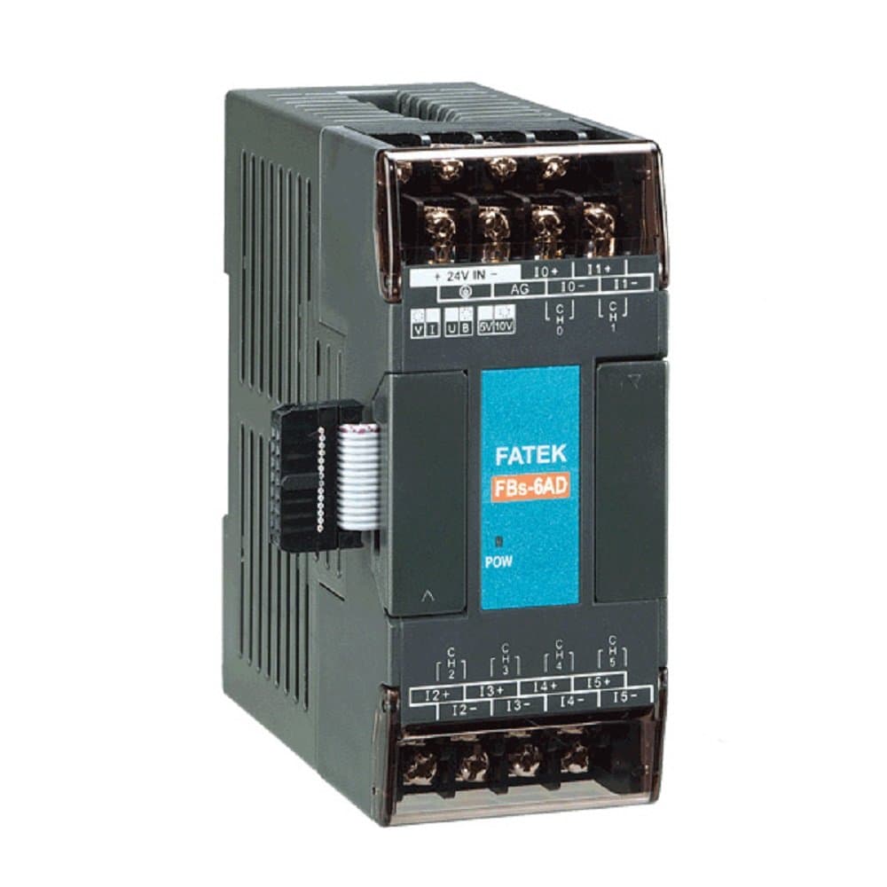 Fatek PLC AIO Right Side Expansion Modules, FBs-6AD