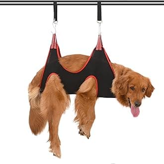 Dog Grooming Hammock Harness for XL Large Dogs, Pet Hammock Restraint Bag,Dog Grooming Sling Helper for Trimming Nail and Ear/Eye Care(XL Size,13.7")