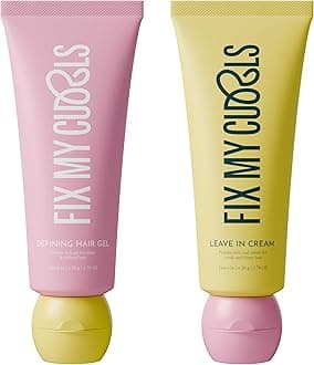 Protein Styling Duo Curl Leave In Cream & Defining Gel For Curly, Wavy, Dry & Frizzy Hair | Protein Rich | Frizz Control | Hydrating, Lightweight & Silicone-Free Formula (50gm each)