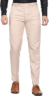 MALENO Elegant Slim Fit Polycotton Trouser Pant's |Men Casual Trouser Pant | Trousers for Men | Men Formal Pant