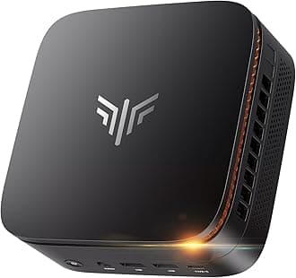 Pinova P1 Mini PC Computer, AMD Ryzen 4300U (Beats i3-10110U/3500U), 16GB RAM 256GB SSD, Mini Desktop Computer Support Triple 4K, USB-C, WiFi, Bluetooth, Ethernet for Business, Education, Home