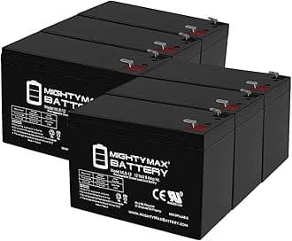 Mighty Max Battery 12V 9Ah Battery Replacement for Vision CP1272, CP1290-6 Pack