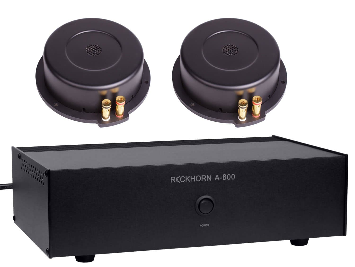 A-800 subwoofer mono amplifier 1 x 800 W / 2 Ohm and 2 x BS-200 Bass Shaker …