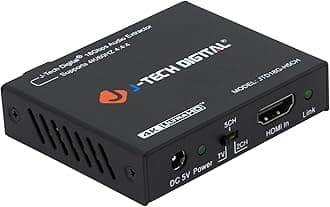4K 60Hz HDMI Audio Extractor Converter SPDIF + 3.5MM Output Supports HDMI 2.0, HDCP 2.2, 1080P@120Hz, 1080P@144Hz, Dolby Digital/DTS Passthrough CEC, HDR10 by J-Tech Digital [JTD18G-H5CH]