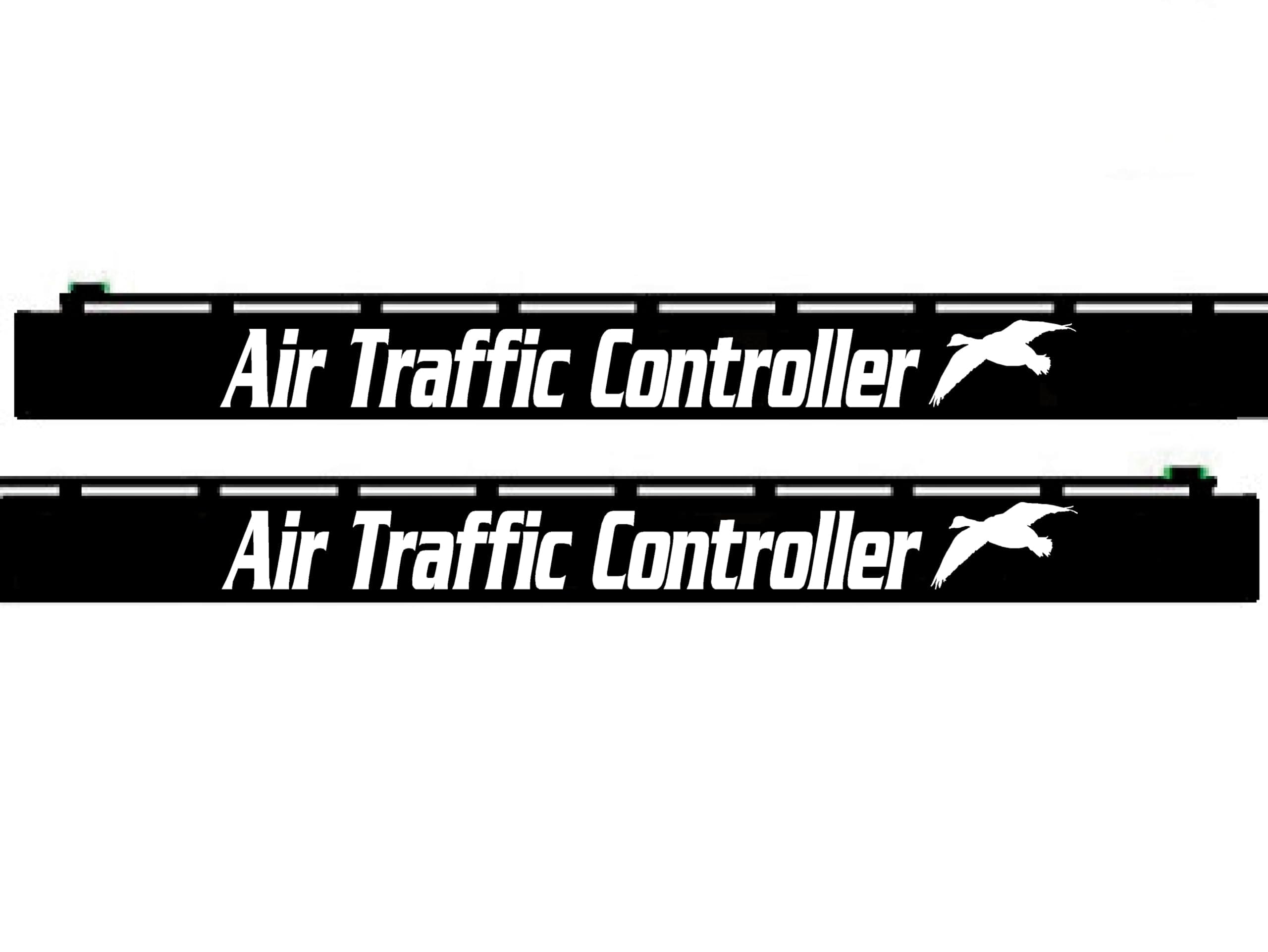 Shotgun Barrel Decal - Air Traffic Controller - SBD011 (White)