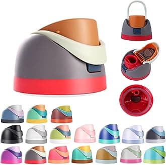 Replacement Lid for Owala Freesip, One Button Water Bottle Top Replacement Cap Compatible with Owala Cup 16oz 24oz 32oz 40oz, Leakproof Lids Accessory，BPA-Free，No Water Leakage