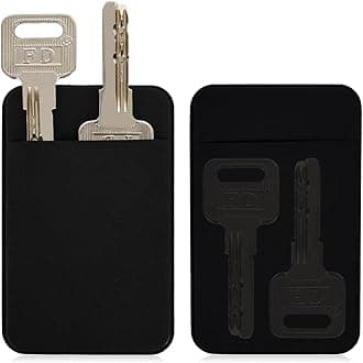 Slim Card Holder Sleeve - Ultra Thin Compact Credit Key Organizer With Big Compartment for Wallet