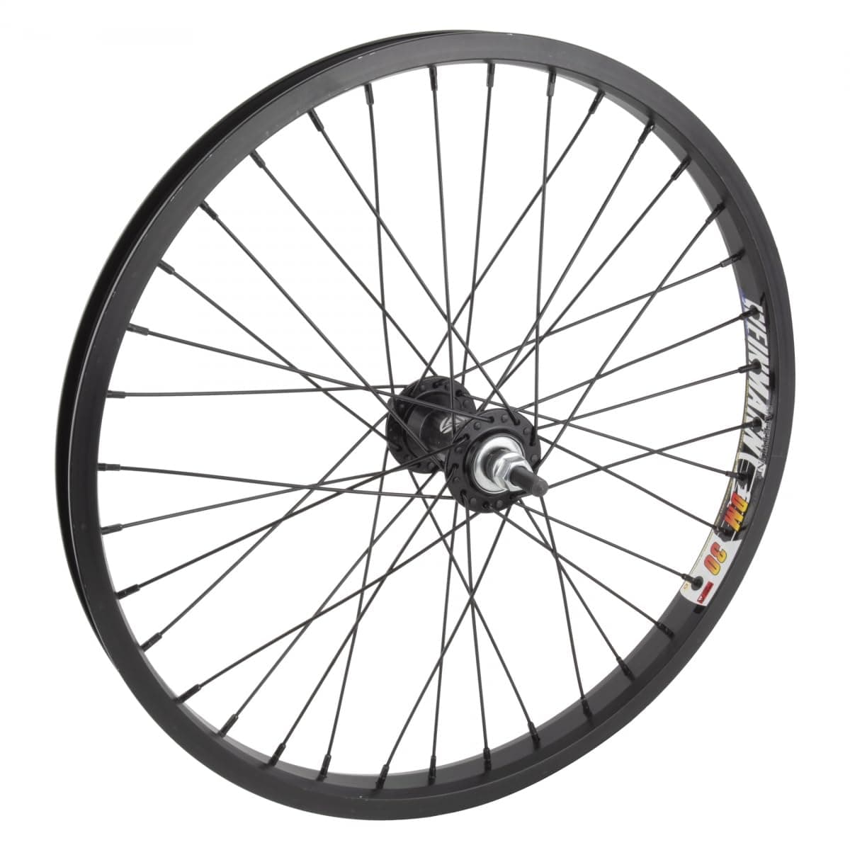WheelMaster WHL FT 20x1.75 WEI DM30 BK 36 BK-OPS 3/8 BK 14gBK