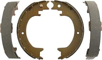 Bendix Premium 906 Rear Parking Brake Shoe for Select Models Lexus RX350, RX450h, Mitsubishi Montero, Subaru B9 Tribeca, Tribeca, Toyota Highlander, Sienna