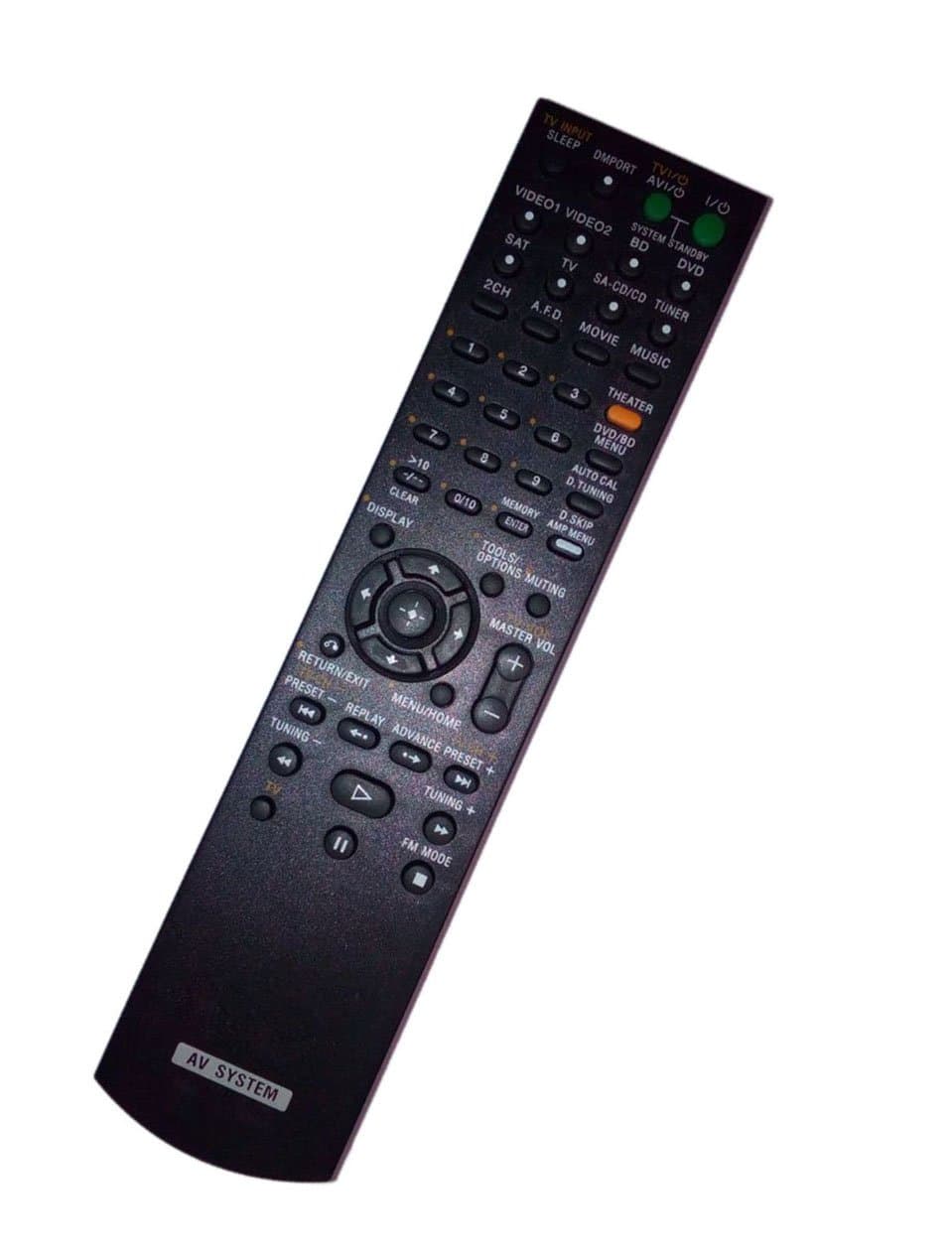 JustFine Replaced Remote Control for Sony STR-KM5000 RM-AAU024 HTSS2300 1-480-589-11 STR-DG720 HTD-DW7000 Home Theater Audio/Video Receiver AV System