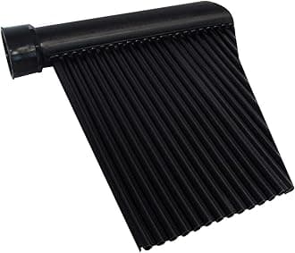 SunQuest pool Heater with Couplers-Max-Flow (2-2ft x 12ft -roof kit and Diverter