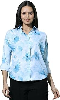 Leriya FashionShirts for Women – Korean Style Long Sleeve Oversized Button Down | Plus Size Workwear Top for Office & Casual Wear