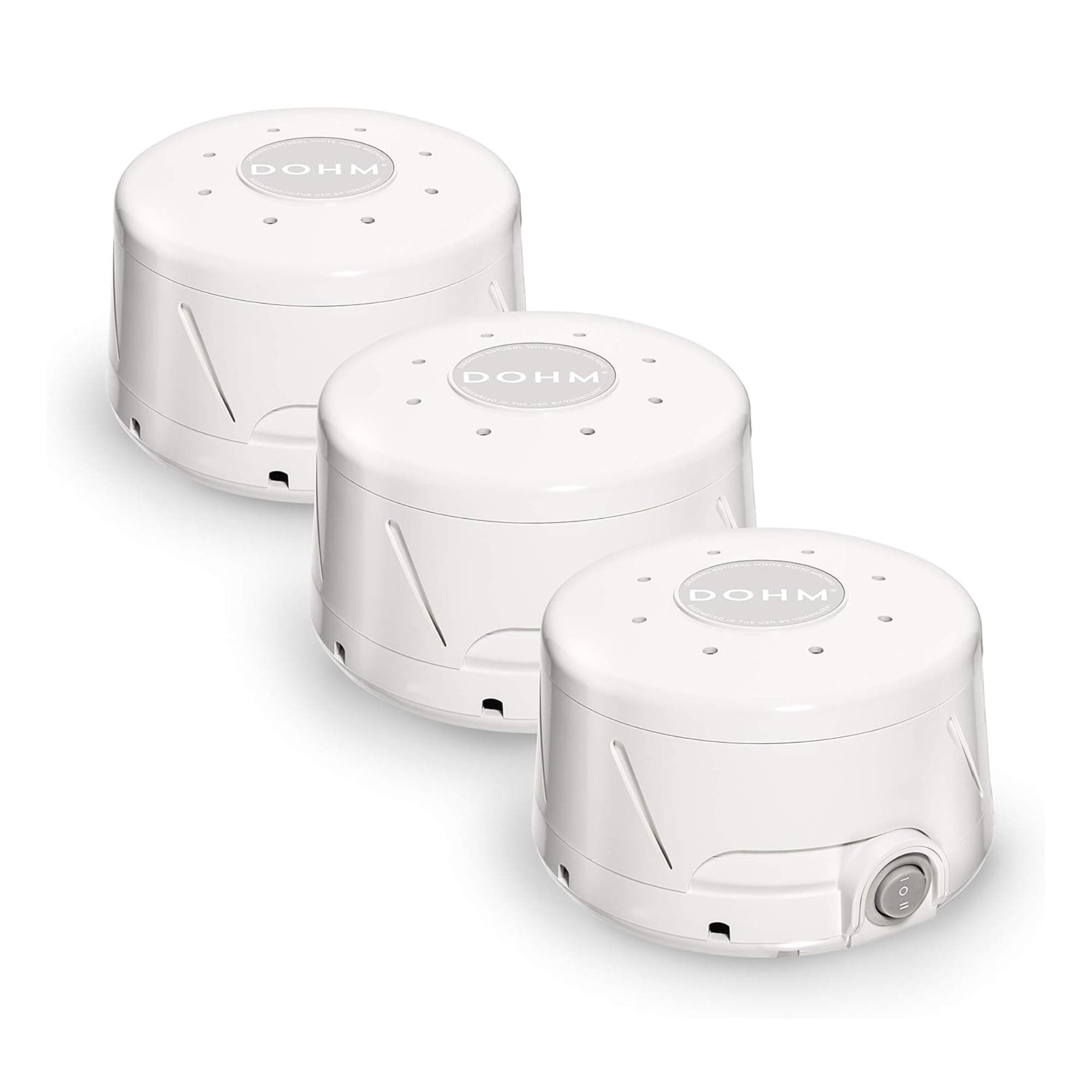 Dohm Classic (3 Pack) The Original White Noise Sound Machine, Soothing Natural Sounds from a Real Fan, Sleep Therapy for Adults & Baby, Noise Cancelling for Office Privacy & Meditation