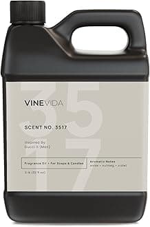 VINEVIDA Scent NO. 3517 Fragrance Oil - 32oz (2lbs) - Fragrance Oil for Candle Making - Made in USA Candle Scents Scents for Soap Making