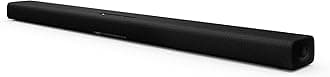 Yamaha True X Bar 40A Dolby Atmos Sound Bar with Built-in Subwoofers, Wi-Fi, Music Streaming, Optional Wireless Subwoofer and Surrounds (Black)