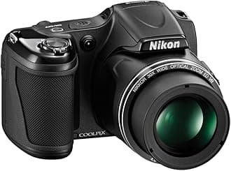 Nikon COOLPIX L820 16 MP CMOS Digital Camera with 30x Zoom Lens and Full HD 1080p Video (Black) (OLD MODEL)