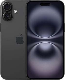 iPhone 16 Plus 256 GB: 5G Mobile Phone with Camera Control, A18 Chip and a Big Boost in Battery Life. Works with AirPods; Black