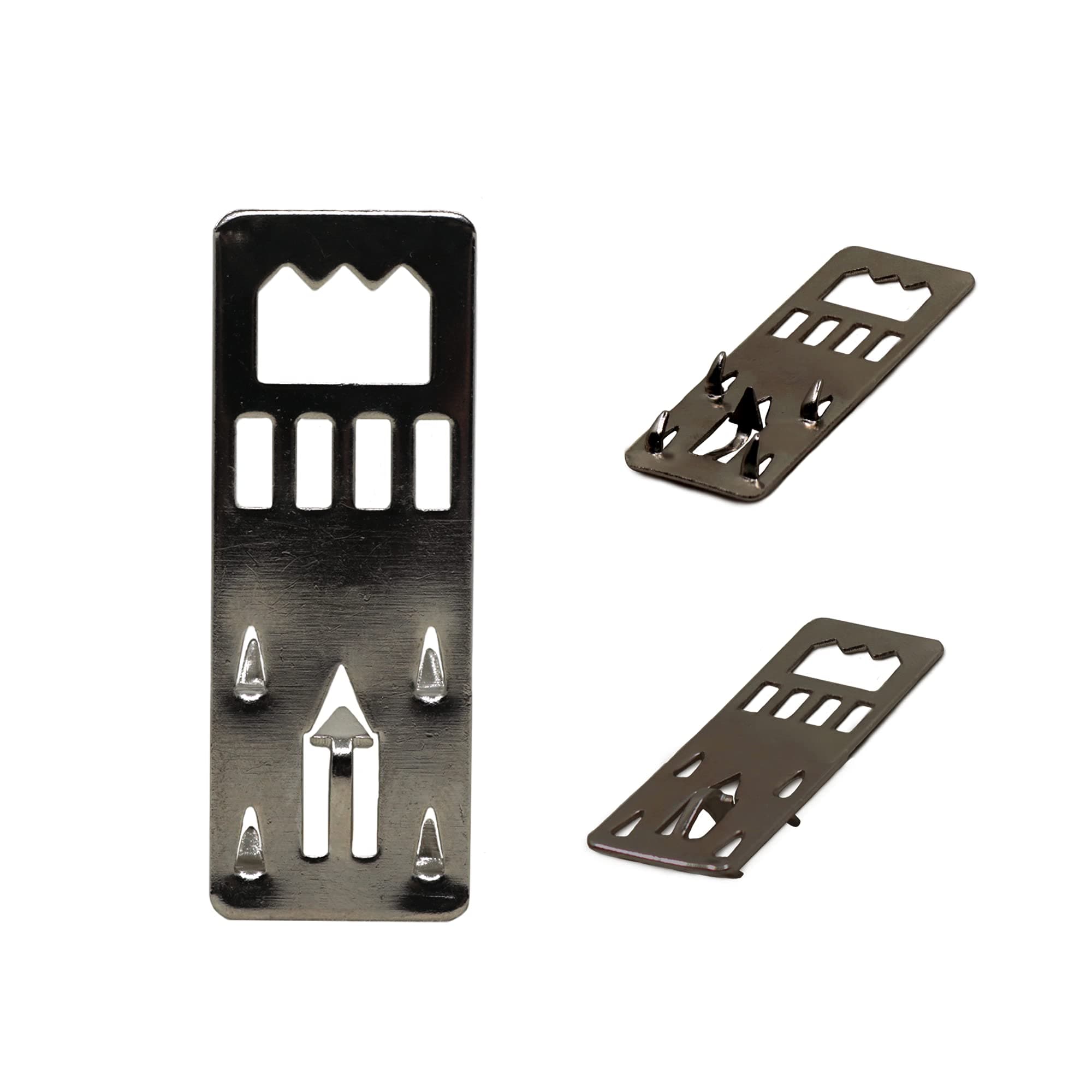 Picture Hang SolutionsKwik Foam Board Hangers - 100 Pack - Quick & Easy Fix, Nailess Wall Hangers for Foam Board - Supports 1 Pound