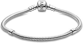 Pandora Jewelry Iconic Moments Snake Chain Charm Bracelet